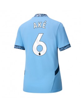 Manchester City Nathan Ake #6 Heimtrikot für Frauen 2024-25 Kurzarm